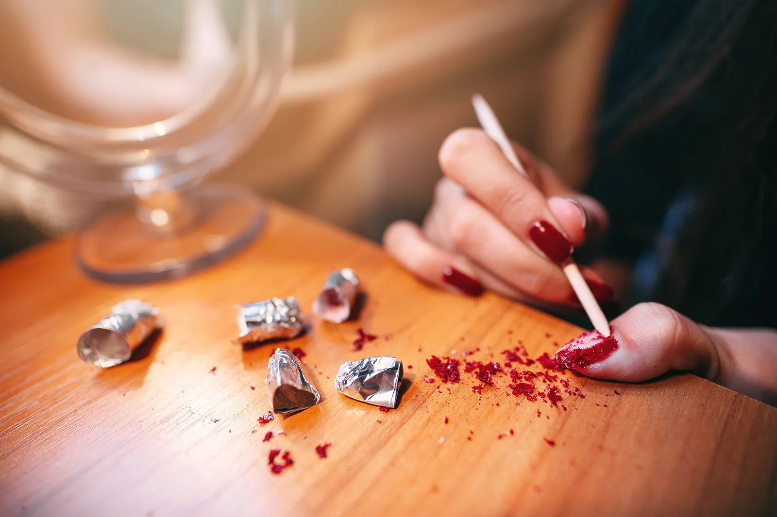how to remove gel nails at home safely